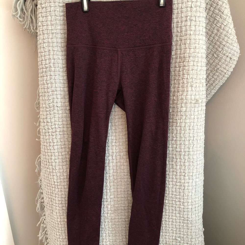 Aerie maroon athletic leggings